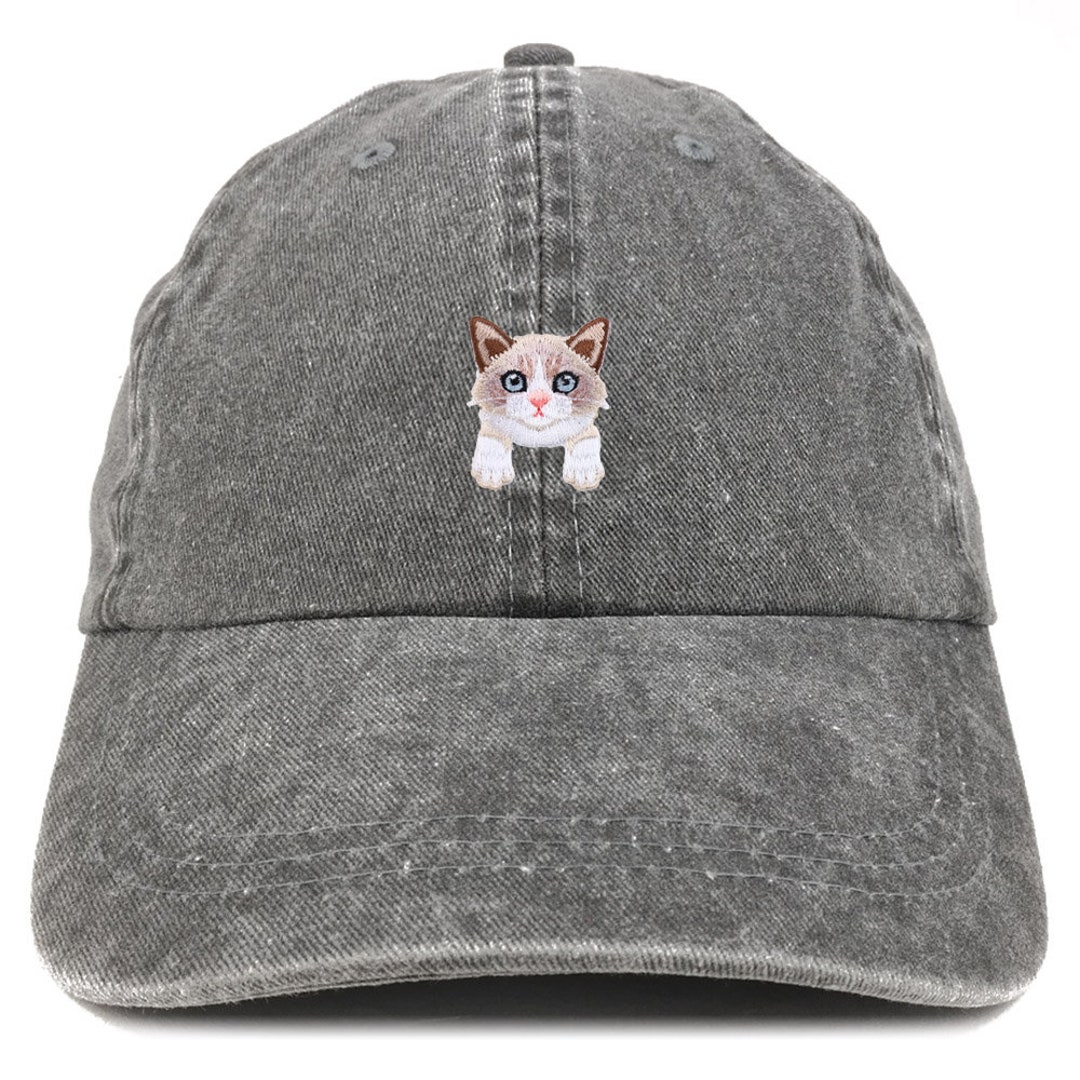 キャップ [10 CORSO COMO] Cat To Feed Hat (Beige + Blue Embroidery) IDEA Books Cat To Feed Hat (Beige) – SORT