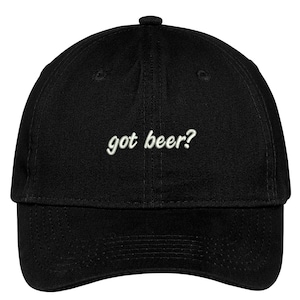 Stitchfy Got Beer? Embroidered Adjustable Cotton Cap