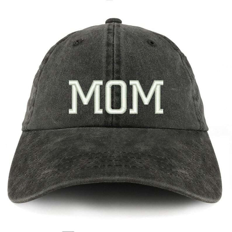 "Mommy & Daddy" Pigment Dyed Couple Hat Set - 2 Pack, Low Profile, Cotton, One Size - View #3
