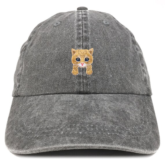 Stitchfy Yellow Norwegian Forest Cat Kitten Patch Pigment Dyed