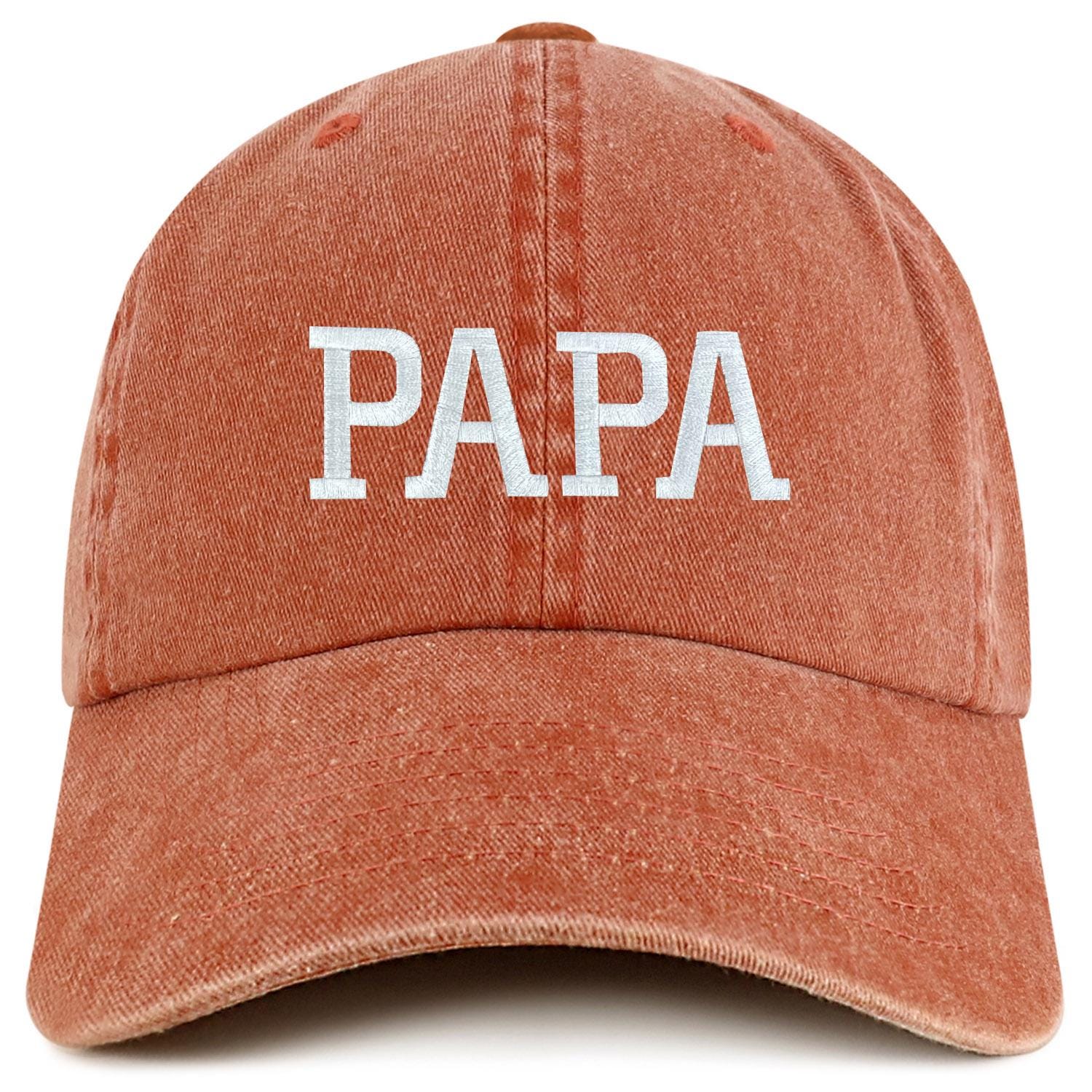Stitchfy PAPA Embroidered Unstructured Pigment Dyed Cotton