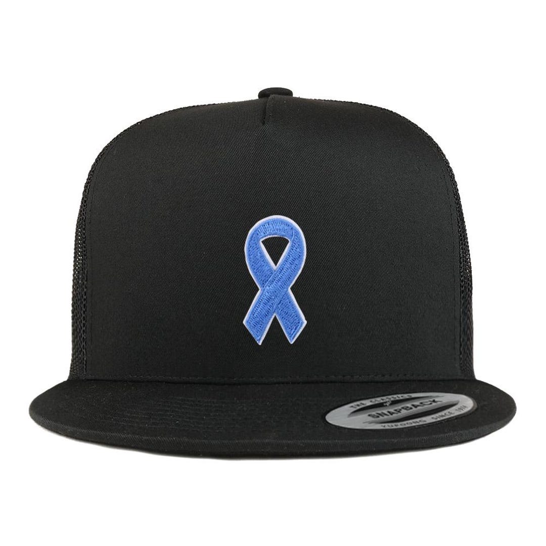 Stitchfy Prostate Cancer Awareness Light Blue Ribbon Patch 5 Panel ...
