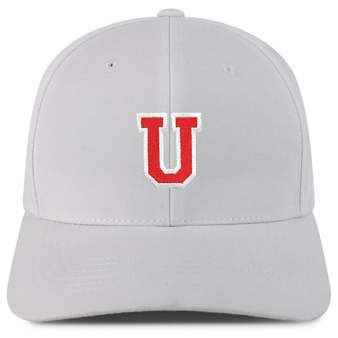 U Label Cap Stitchfy Letter U Varsity 6 Panel Snapback Baseball Cap(sf-txt3680-nis ...