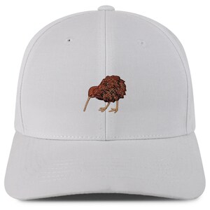Czapka baseballowa Stitchfy Kiwi Bird haftowana naszywka strukturalna 6 paneli (SF-AP0164-NIS-GNV-004)