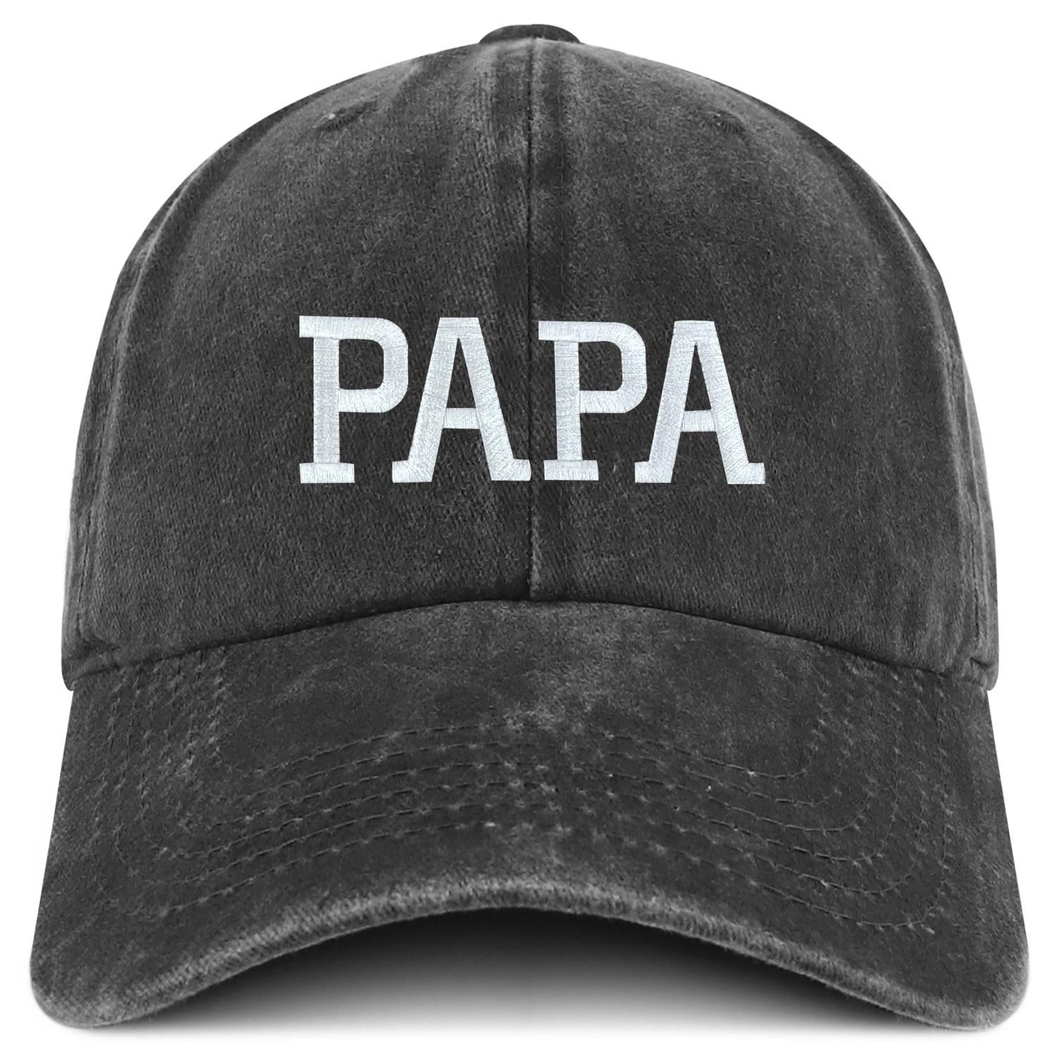 SYTD⭐️PAPA Stitchfy PAPA Embroidered Unstructured Pigment Dyed Cotton