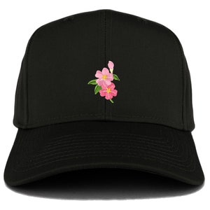 Stitchfy Cherry Blossom Patch Structured Baseball Cap (SF-AP0024-27-079)