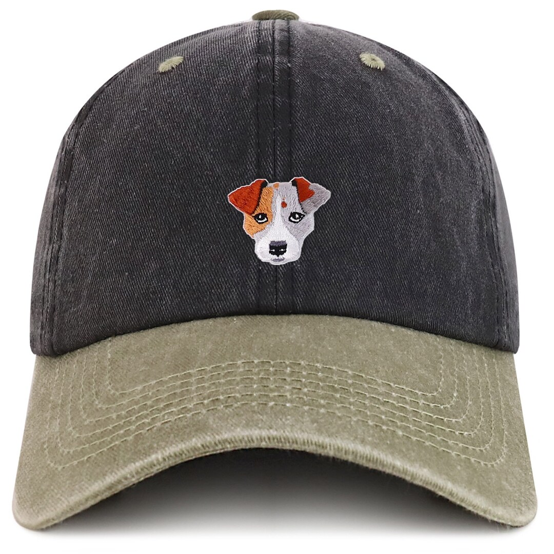 Stitchfy Jack Russell Embroidered Patch Pigment Dyed Soft Cotton ...