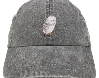 Many Styles Owl Embroidered Low Profile Baseball Cap