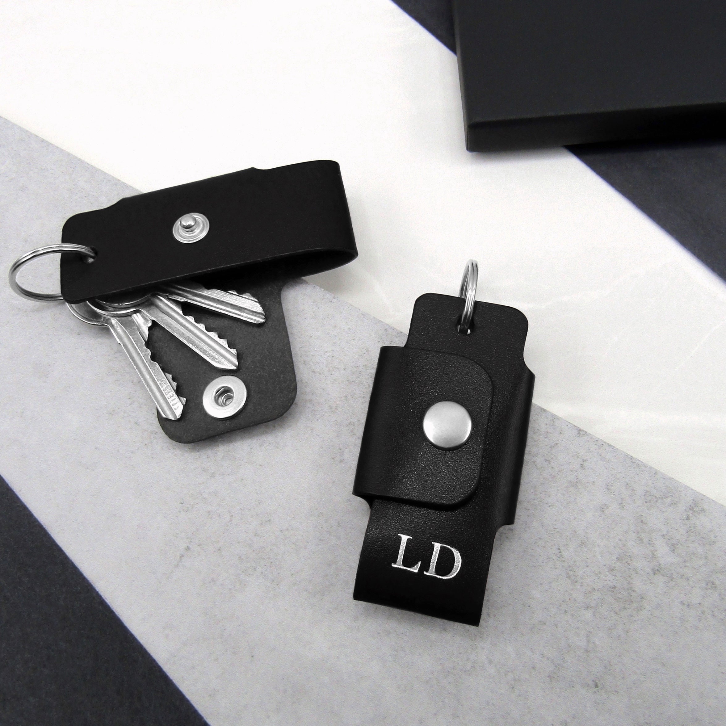 Schlüssel-Organizer mit Alu-Gehäuse für bis zu 6 Schlüssel, schwarz - Ihr  Elektronik-Versand in der Schweiz