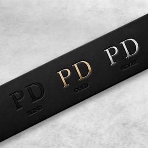 Handmade Personalised Thick Leather Bookmark - Gifts For Him - Custom Leather - Wedding Gift - Reading Gift - Anniversary Gift - Book Gift