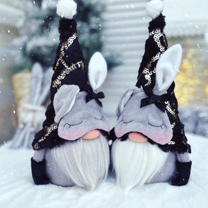 Symbol of 2023. Year of Rabbit. Bunny Gnome. Rabbit Gonk. Sleeping ...