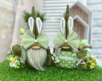 Easter Bunny Gnome. Easter gift. Easter ornament. Easter decoration. Easter Gonk