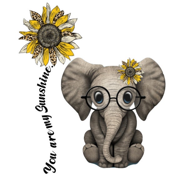 Free Free 132 Elephant Sunflower Svg Free SVG PNG EPS DXF File