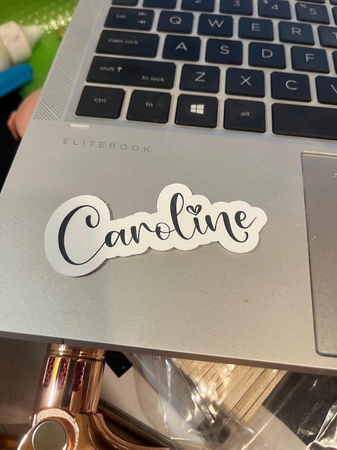 Sticker Cursive Name Custom Cursive Name Stickers, Personalizable Cute Name Stickers ...