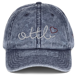 OTTB Love Vintage Ball Cap | Off Track Thoroughbred Hat | Breed Hat | Custom | AQHA | APHA | ApHC | PtHA