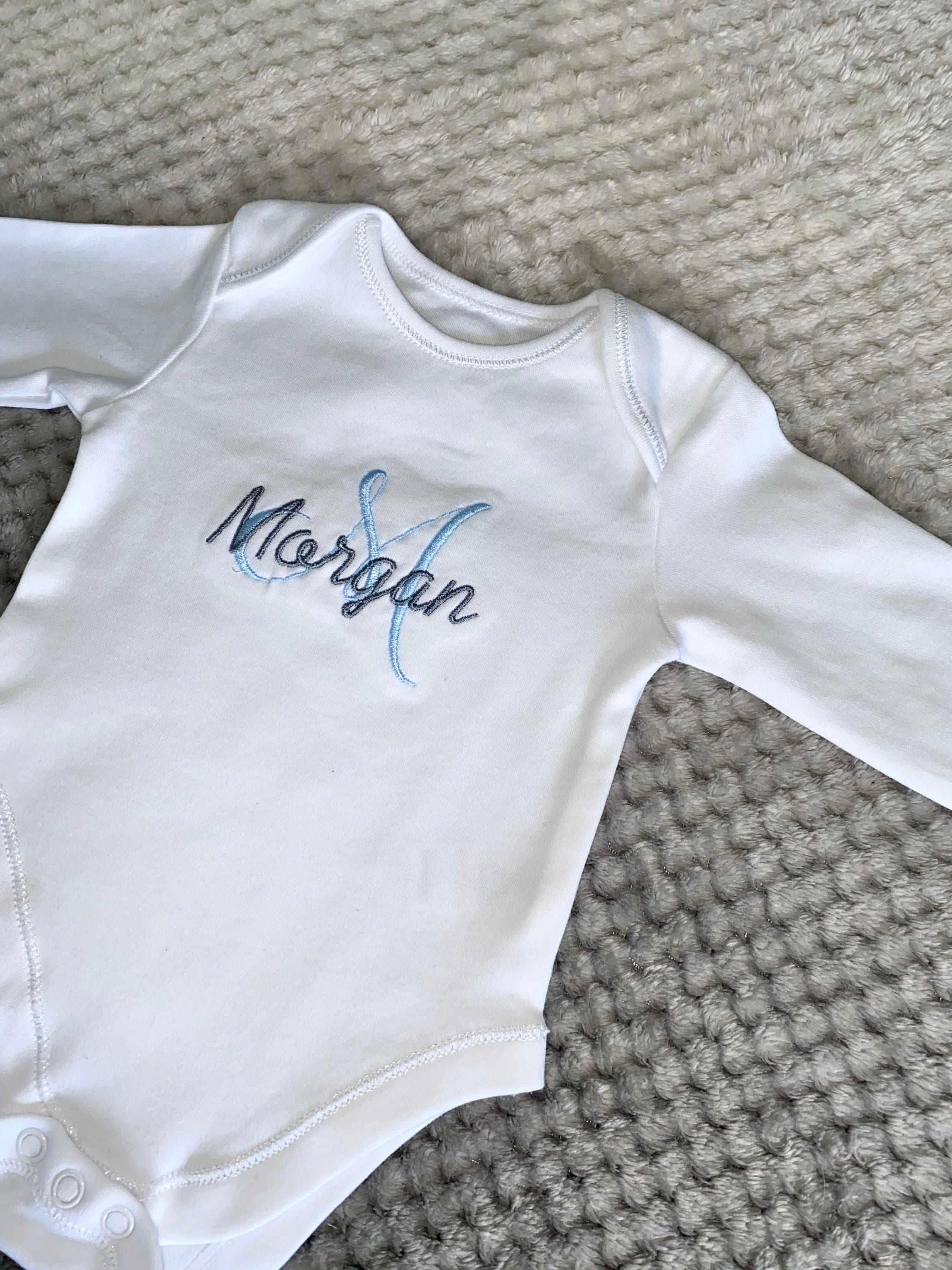 Born In 2025 Baby Grow Personalised Baby Clothing Newborn Babygrow Vest New Announcement Clothes Gifts &amp; Keepsakes 12-18 Months