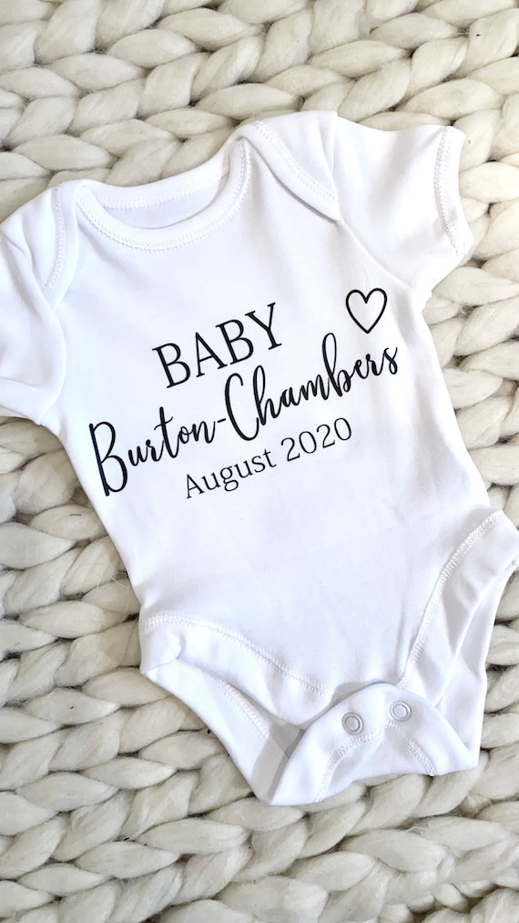 2020 Babygrow Born In 2020 Unisex Baby Grow Baby Clothes Born