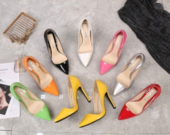 7 Colors High-heels Pointed Stiletto Shoe