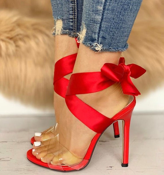 High Heels On Slaydeal- Buy High Pencil Heels Online India – slaydeal.com |  Black lace up heels, Pencil heels, Heels