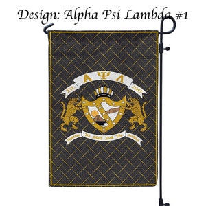 Alpha Psi Lambda Garden Flag Banner