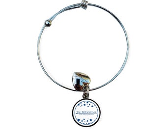 Tau Beta Sigma Round Adjustable Bracelet