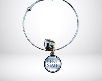 Kent State University Round Adjustable Bracelet