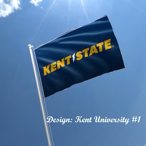 Kent State University Officially Licensed Flag Banner
