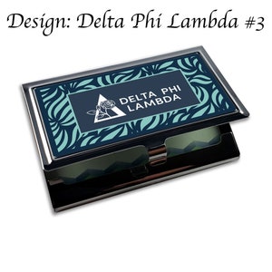 Delta Phi Lambda Business Card Holder