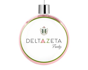 Adorno plano redondo Delta Zeta