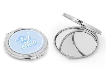 Mu Sigma Upsilon Round Mirror