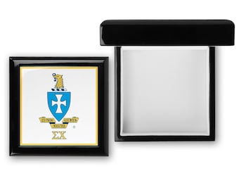 Sigma Chi Wooden Keepsake Box