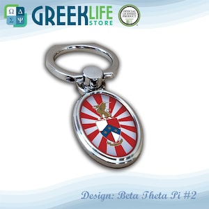 Beta Theta Pi Ring Stand Phone Holder (Oval)
