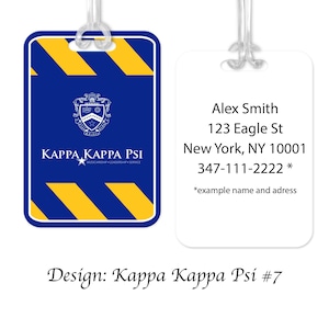 Kappa Kappa Psi Bag Tag