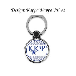 Kappa Kappa Psi Ring Stand Phone Holder (Round)
