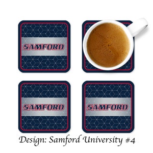 Samford University Beverage Coasters Square (Set of 4)