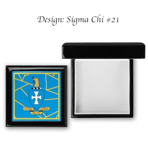 &quot;Sigma Chi Andenken Box&quot;&quot;