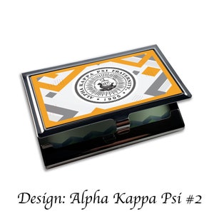 Alpha Kappa Psi Business Card Holder