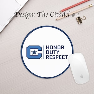 The Citadel Mousepad Round