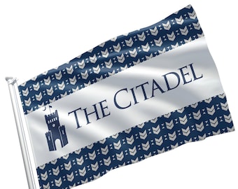 The Citadel - The Military College of South Carolina Officially Licensed Flag Banner