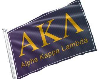 Bannière Alpha Kappa Lambda sous licence officielle