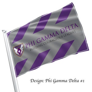 Phi Gamma Delta offiziell lizenziertes Flaggenbanner