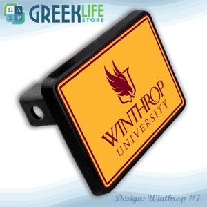 Winthrop University Hitch Cover
