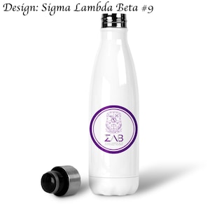 Signa Lambda Beta Edelstahl Thermoskanne Wasserflasche 17 OZ