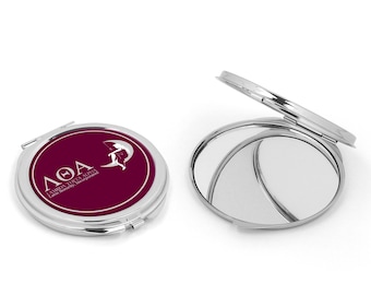 Lambda Theta Alpha Round Mirror