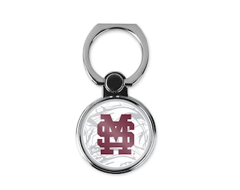 Mississippi State University Ring Stand Phone Holder (Round)