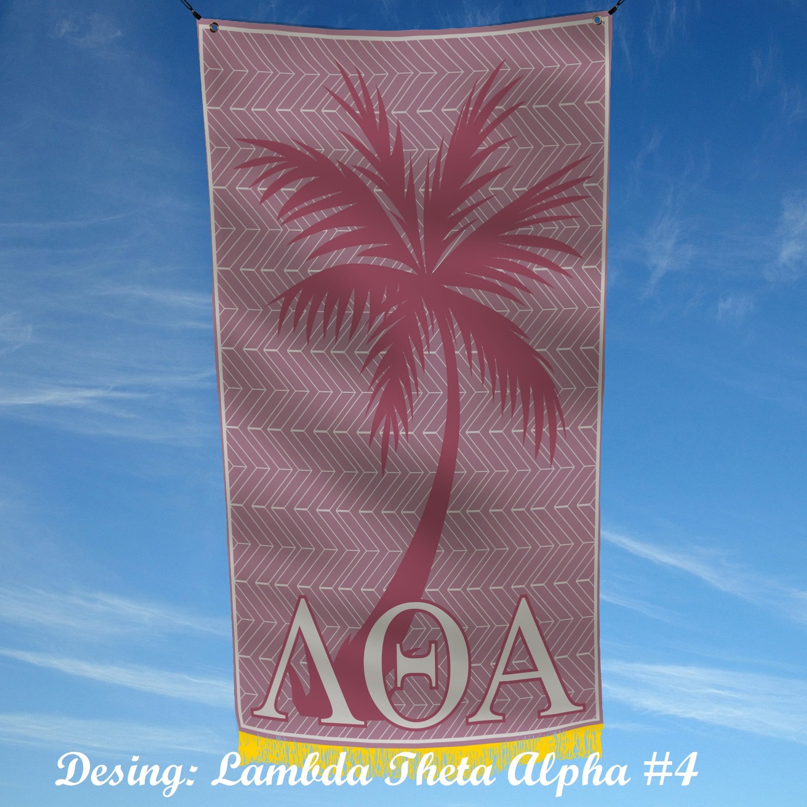 Lambda Theta Alpha Officially Licensed Flag Banner Etsy