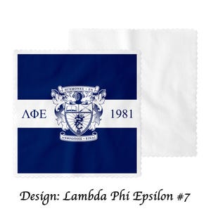Lambda Phi Epsilon Eyeglass Cleaner & Microfiber Cleaning Cloth Lambda Phi Epsilon 7