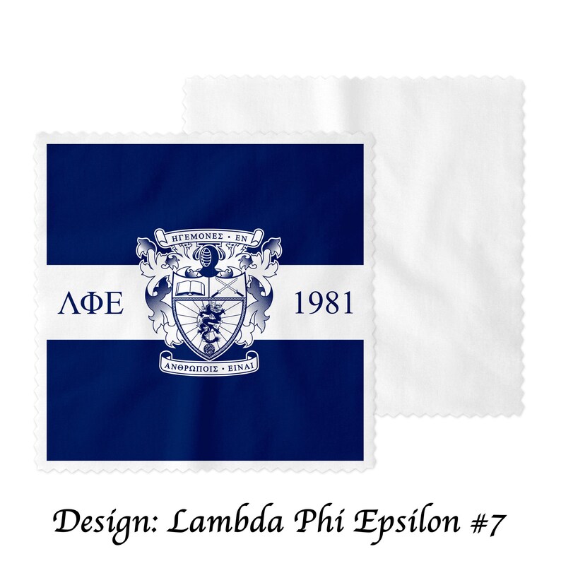 Lambda Phi Epsilon Eyeglass Cleaner & Microfiber Cleaning Cloth Lambda Phi Epsilon 7