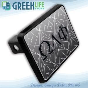 Omega Delta Phi Hitch Cover
