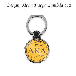 Alpha Kappa Lambda Ring Stand Handyhalter (rund) Alpha Kappa Lambda12
